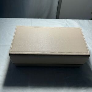 West Emory Nude Color Jewelry Box 10x5in Multi Compartments